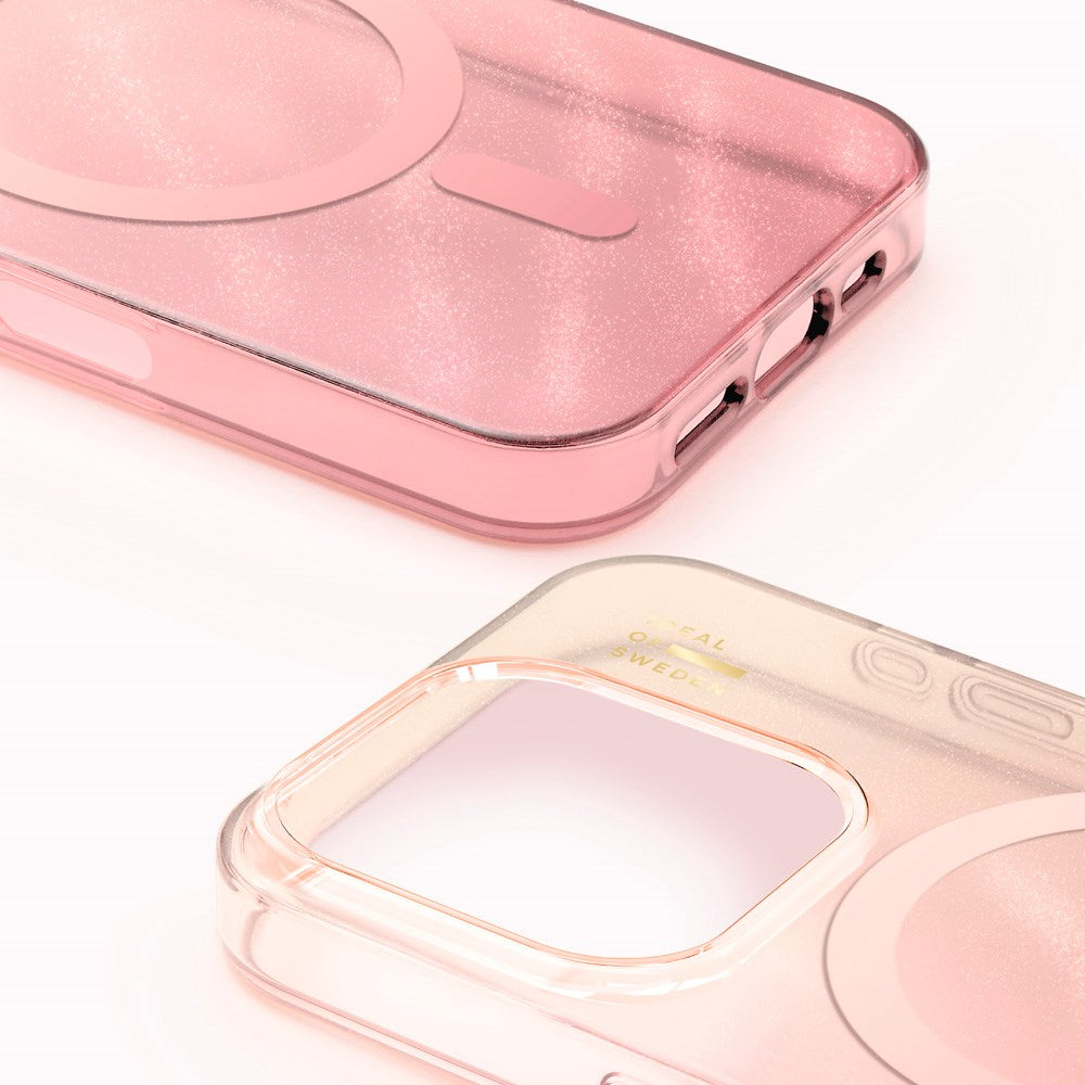 iPhone 16 Pro Max iDeal Of Sweden Clear Deksel - MagSafe Kompatibel - Rose Blush