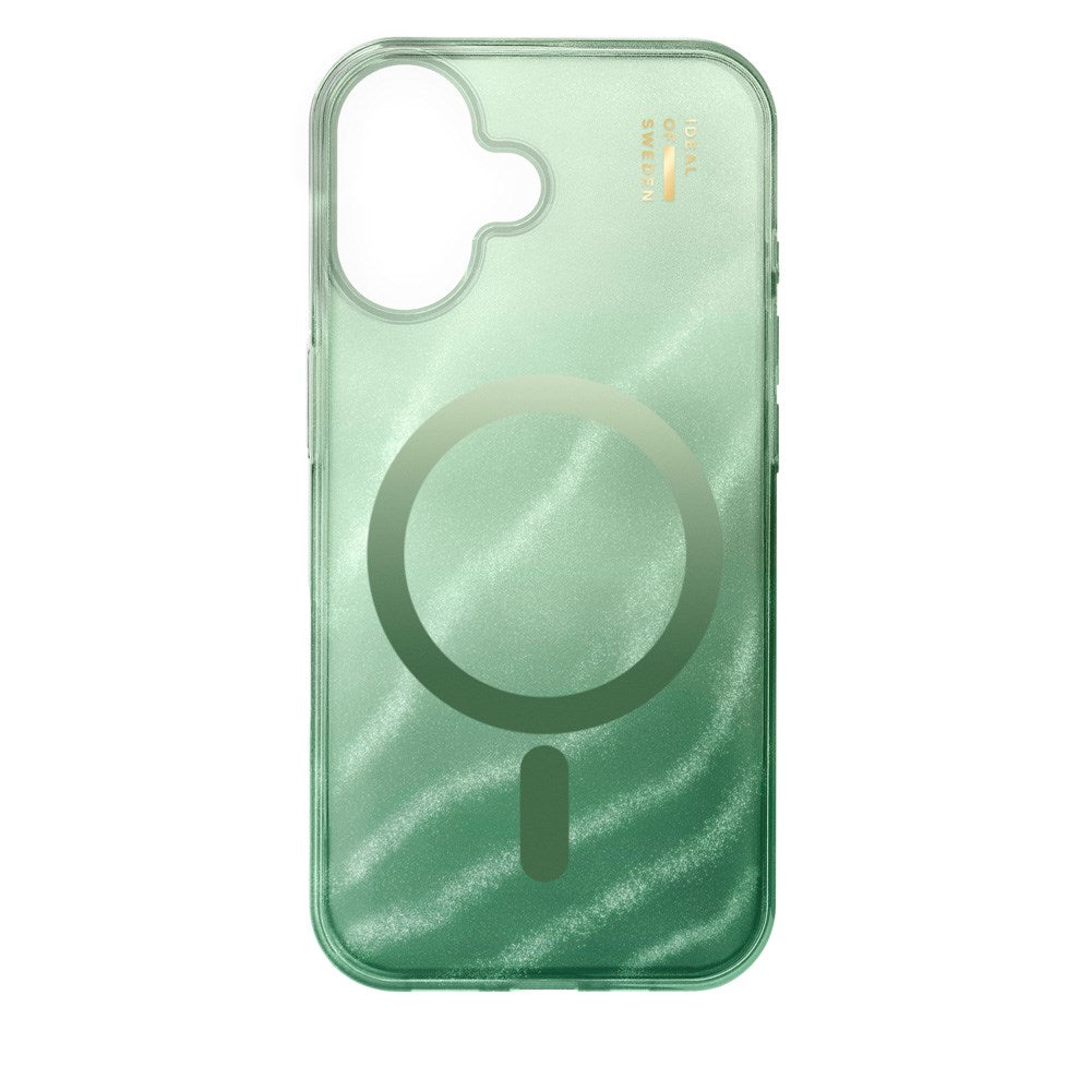 iPhone 17 iDeal Of Sweden Clear Deksel - MagSafe Kompatibel - Sage Green