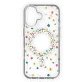 iPhone 17 iDeal Of Sweden Clear Deksel - MagSafe Kompatibel - Petite Floral