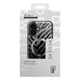 iPhone 17 iDeal Of Sweden Clear Deksel - MagSafe Kompatibel - Zebra Mystique