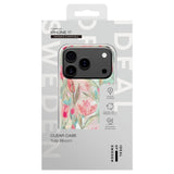 iPhone 17 iDeal Of Sweden Clear Deksel - MagSafe Kompatibel - Tulip Bloom