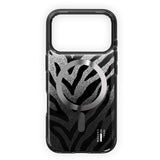 iPhone 17 Pro iDeal Of Sweden Clear Deksel - MagSafe Kompatibel - Zebra Mystique