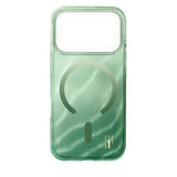 iPhone 17 Pro Max iDeal Of Sweden Clear Deksel - MagSafe Kompatibel - Sage Green