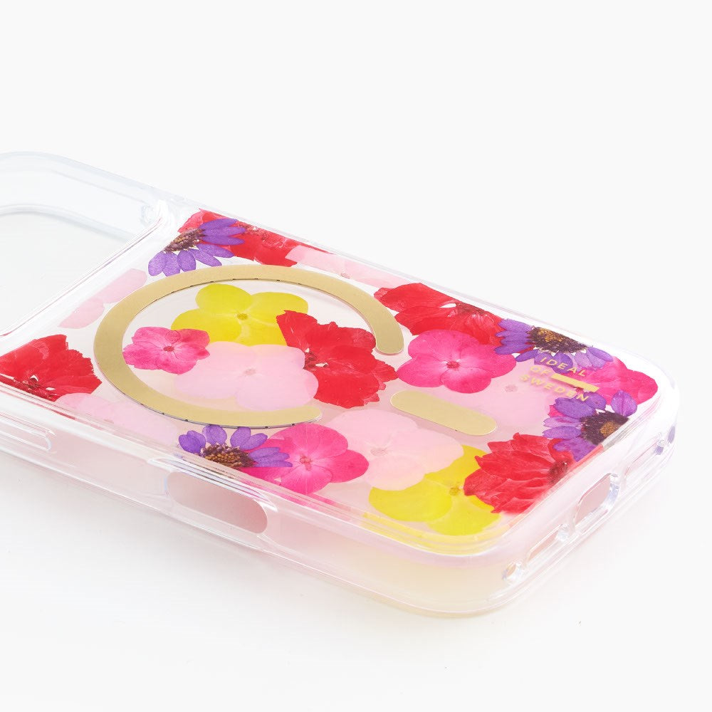 iPhone 17 Pro iDeal Of Sweden Clear Deksel - MagSafe Kompatibel - Tropical Floral