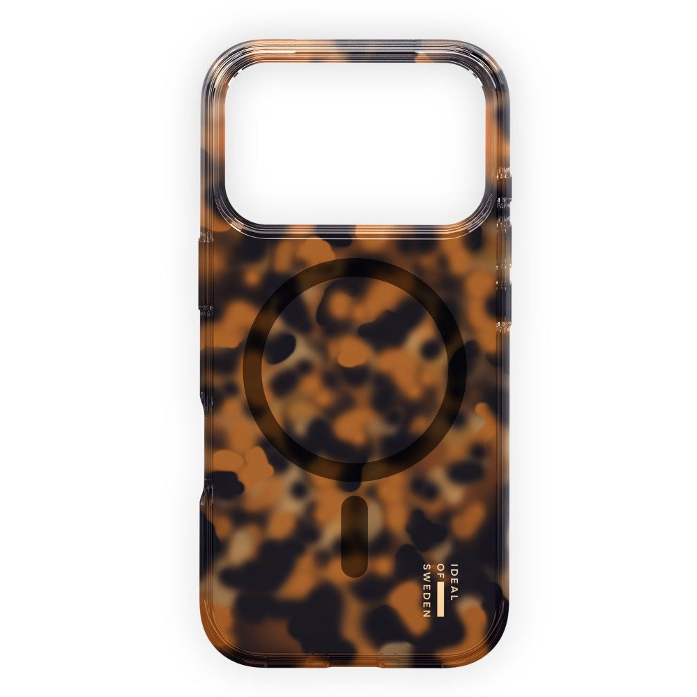 iPhone 18 Pro / 17 Pro iDeal Of Sweden Clear Deksel - MagSafe Kompatibel - Tortoise