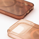 iPhone 18 Pro / 17 Pro iDeal Of Sweden Clear Deksel - MagSafe Kompatibel - Mocha Mousse