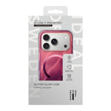 iPhone 18 Pro / 17 Pro iDeal Of Sweden Clear Deksel - MagSafe Kompatibel - Cherry Lacquer