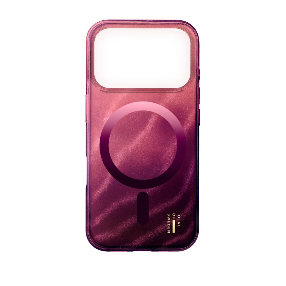 iPhone 18 Pro Max / 17 Pro Max iDeal Of Sweden Clear Deksel - MagSafe Kompatibel - Cherry Lacquer