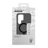 Samsung Galaxy S25 Ultra iDeal Of Sweden Clear Deksel - Trådløs Lading - Tinted Black