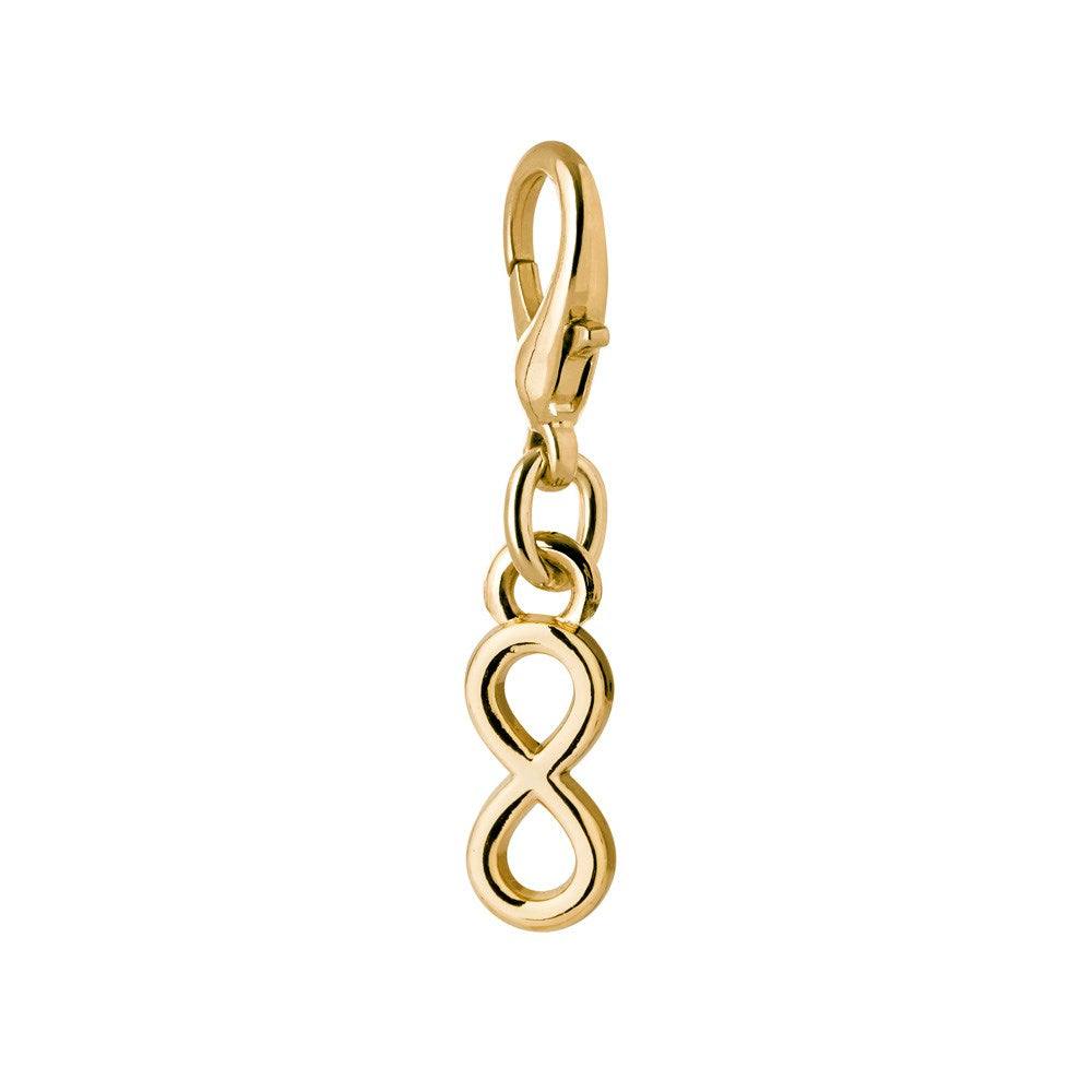 iDeal of Sweden Charm Anheng med Karabinlås - Infinity