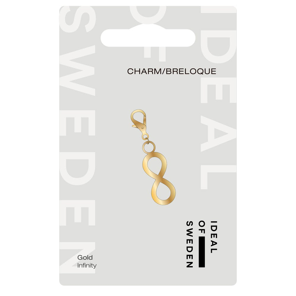 iDeal of Sweden Charm Anheng med Karabinlås - Infinity