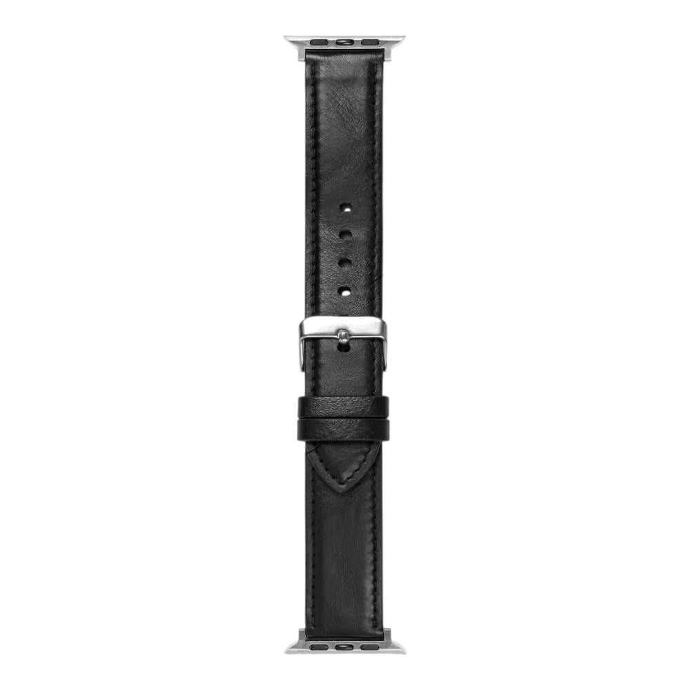 Apple Watch (38/40/SE/41/42mm) iDeal of Sweden Vegansk Lærrem - Iconic Black