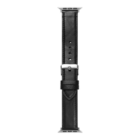Apple Watch (38/40/SE/41/42mm) iDeal of Sweden Vegansk Lærrem - Iconic Black