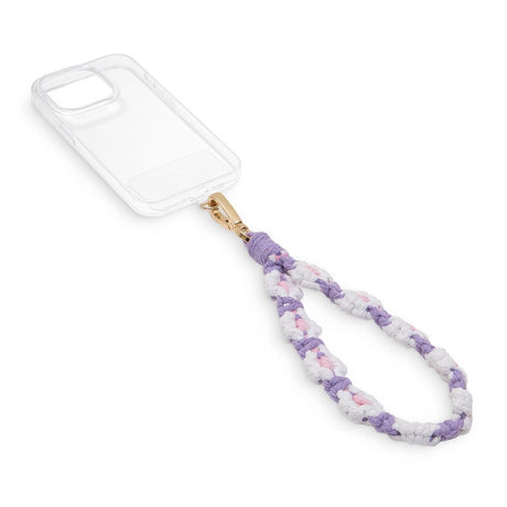 iDeal of Sweden Cord Wristlet Rem - Lilla Blomster