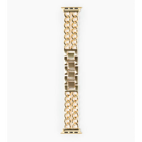 Apple Watch (38/40/SE/41/42mm) iDeal of Sweden Metall Klokkerem - Chain Gold