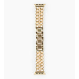 Apple Watch (42/44/SE/45/46/49mm) iDeal of Sweden Metall Klokkerem - Chain Gold