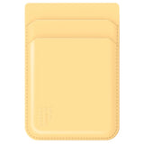 iDeal Of Sweden Magnetisk Kortholder - MagSafe-Kompatibel - Soft Lemon
