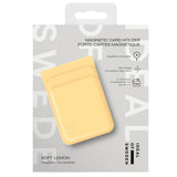 iDeal Of Sweden Magnetisk Kortholder - MagSafe-Kompatibel - Soft Lemon