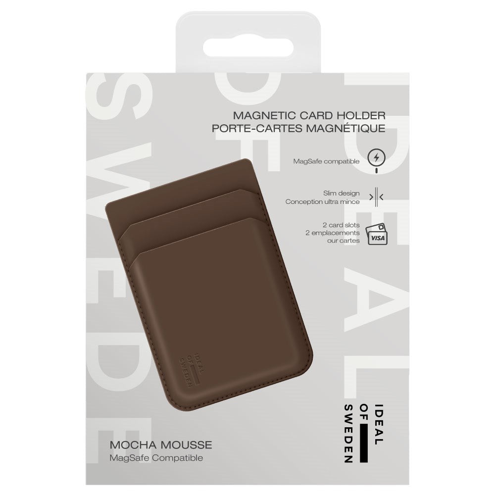 iDeal Of Sweden Magnetisk Kortholder - MagSafe-Kompatibel - Mocha Mousse