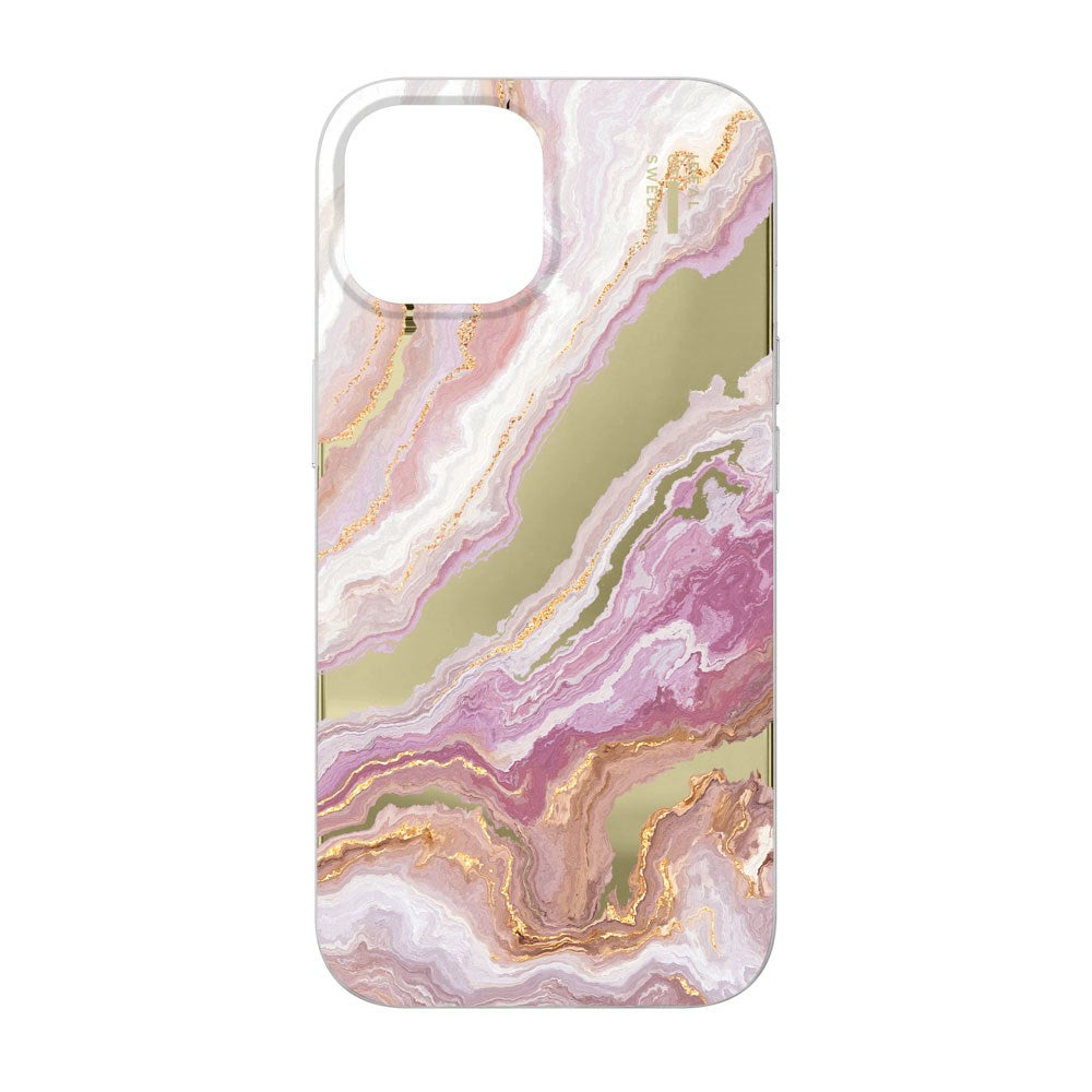iPhone 17e / 16e / 15 / 14 / 13 iDeal Of Sweden Mirror Deksel - Agate Halo