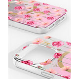iPhone 15 Pro Max iDeal Of Sweden Mirror Deksel - MagSafe Kompatibel - Rose Blush Floral