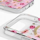 iPhone 18 Pro Max / 17 Pro Max iDeal Of Sweden Mirror Deksel - MagSafe Kompatibel - Rose Blush Floral