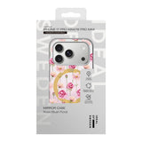 iPhone 18 Pro Max / 17 Pro Max iDeal Of Sweden Mirror Deksel - MagSafe Kompatibel - Rose Blush Floral