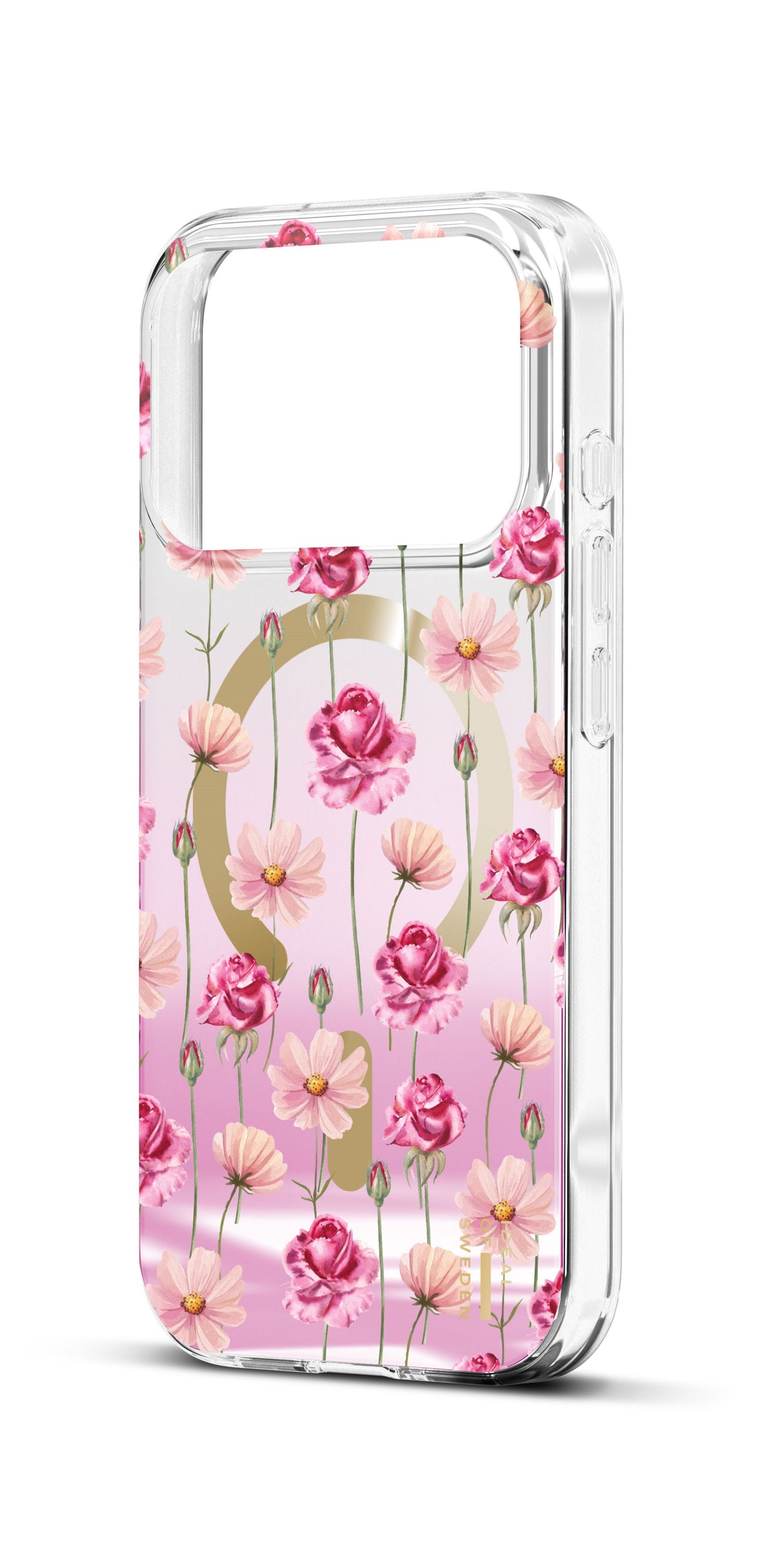 iPhone 18 Pro Max / 17 Pro Max iDeal Of Sweden Mirror Deksel - MagSafe Kompatibel - Rose Blush Floral