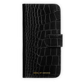 iPhone 18 Pro / 17 Pro iDeal Of Sweden Magnet Wallet+ Deksel - MagSafe Kompatibel - Black Croco