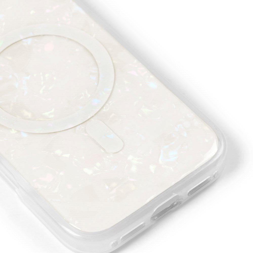 iDeal Of Sweden iPhone 17 Pearlized Deksel - MagSafe Kompatibel - White