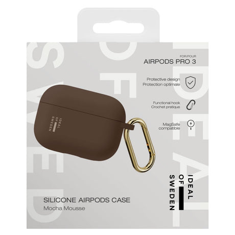 AirPods Pro (3. gen.) iDeal of Sweden Silikon Deksel - Mocha Mousse