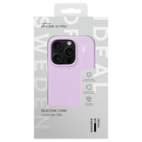 iPhone 15 Pro iDeal Of Sweden Silicone Deksel - Lavender Milk