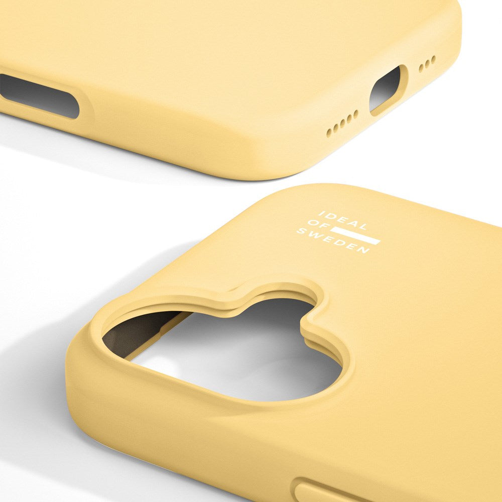 iDeal Of Sweden iPhone 16 Silikon Deksel - Soft Lemon