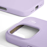 iPhone 16 Pro Max iDeal Of Sweden Silicone Deksel - Lavender Milk