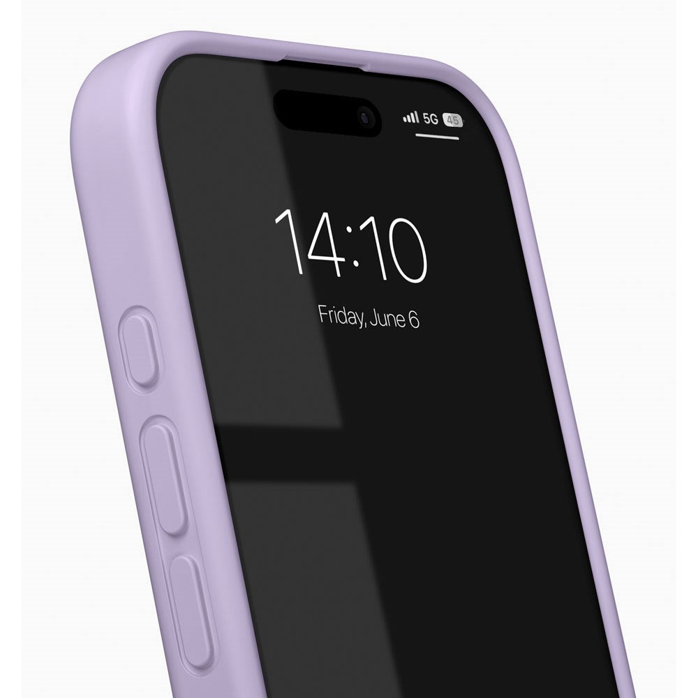 iPhone 16 Pro Max iDeal Of Sweden Silicone Deksel - Lavender Milk