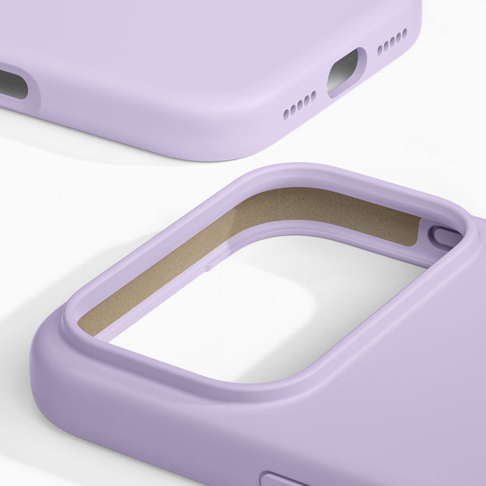 iPhone 17 Pro Max iDeal Of Sweden Silicone Deksel - Lavender Milk