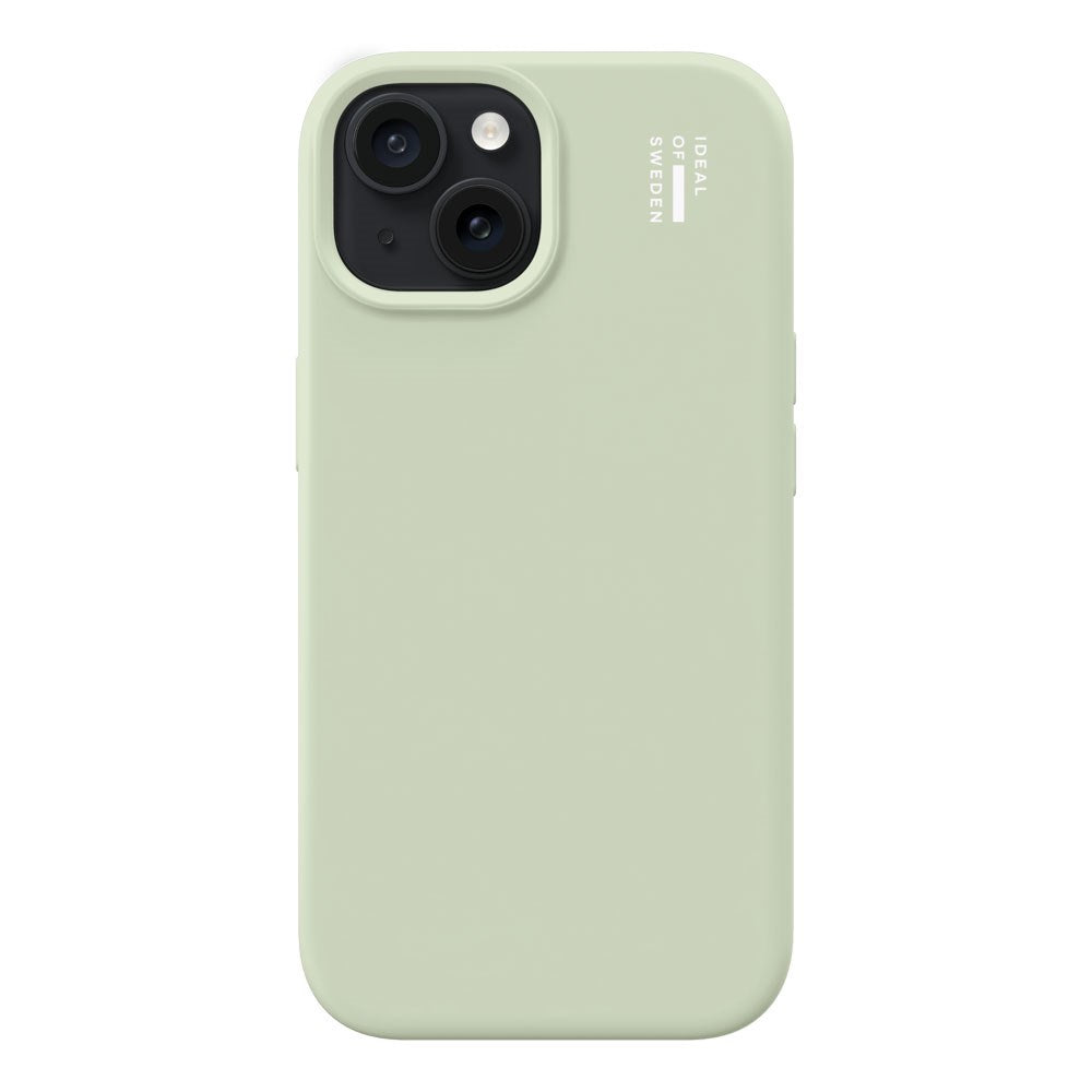 iPhone 17e / 16e / 15 / 14 / 13 iDeal Of Sweden Silicone Deksel - MagSafe Kompatibel - Sage Green