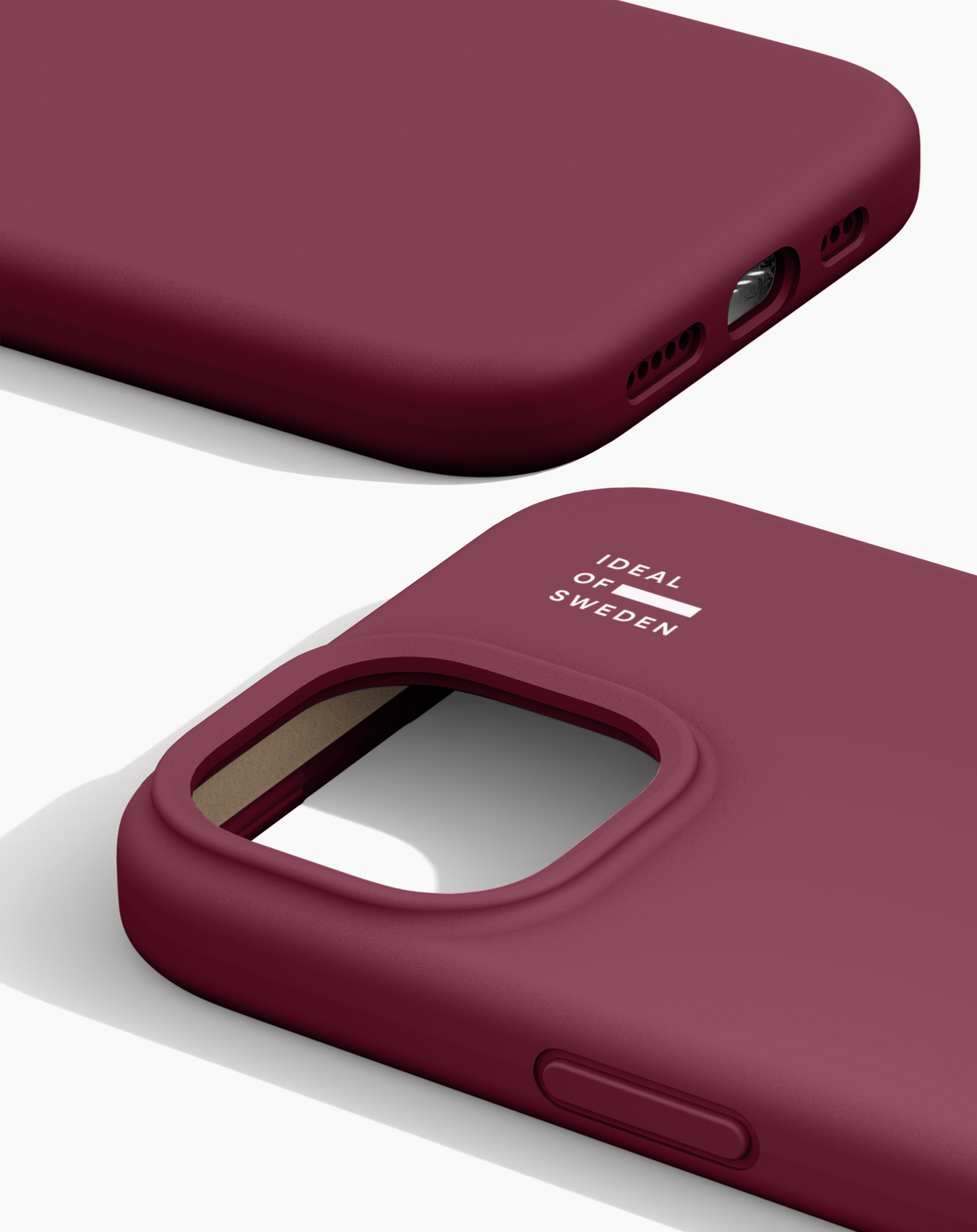 iPhone 17e / 16e / 15 / 14 / 13 iDeal Of Sweden Silikon Deksel - MagSafe Kompatibel - Fine Wine