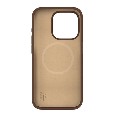 iDeal Of Sweden iPhone 15 Pro Silicone Deksel - MagSafe Kompatibel - Mocha Mousse