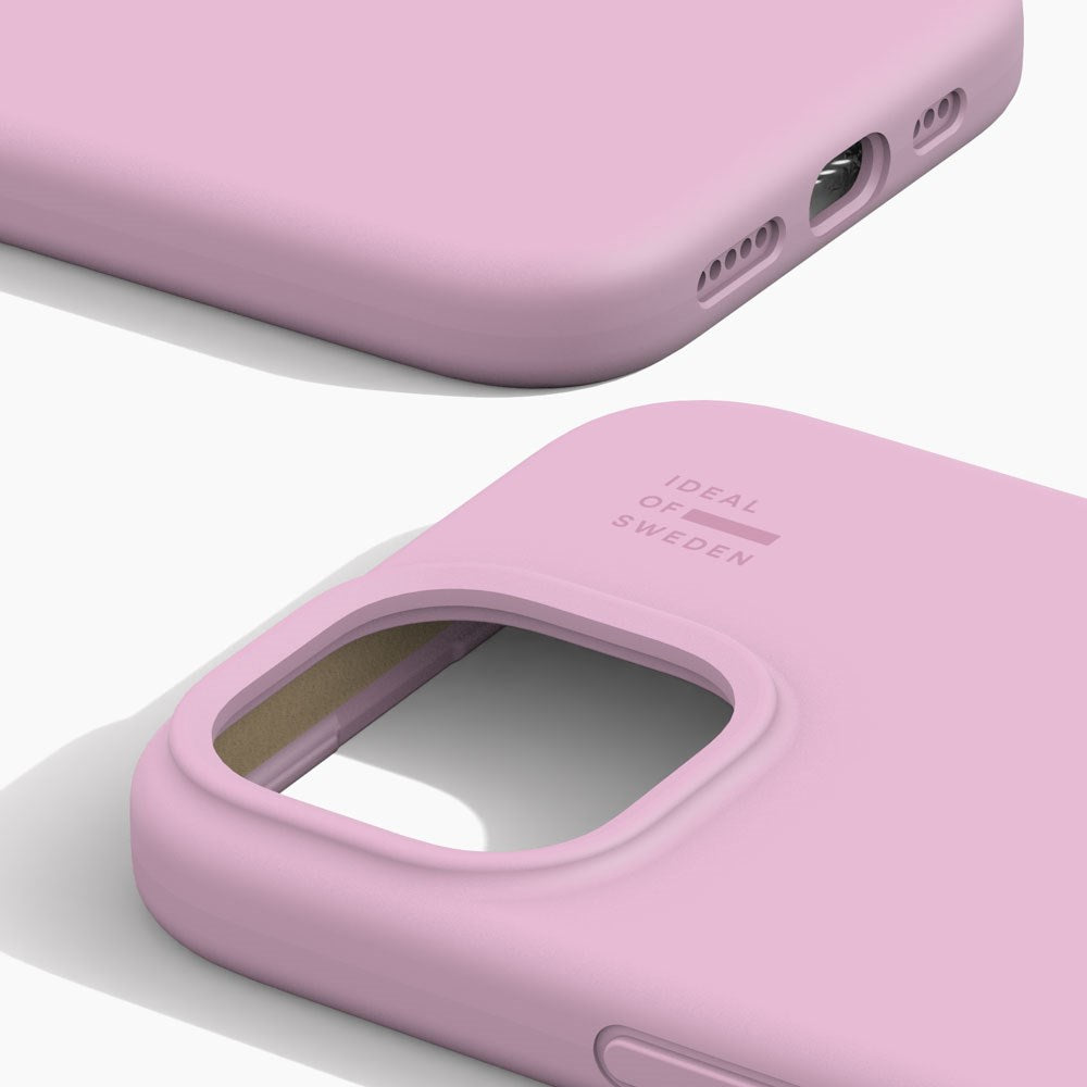 iDeal Of Sweden iPhone 17e / 16e / 15 / 14 / 13 Silicone Deksel - MagSafe Kompatibel - Bubblegum Pink