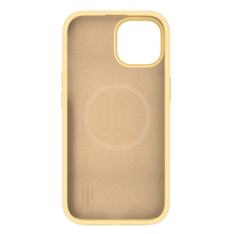 iDeal Of Sweden iPhone 17e / 16e / 15 / 14 / 13 Silicone Deksel - MagSafe Kompatibel - Soft Lemon