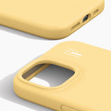 iDeal Of Sweden iPhone 17e / 16e / 15 / 14 / 13 Silicone Deksel - MagSafe Kompatibel - Soft Lemon