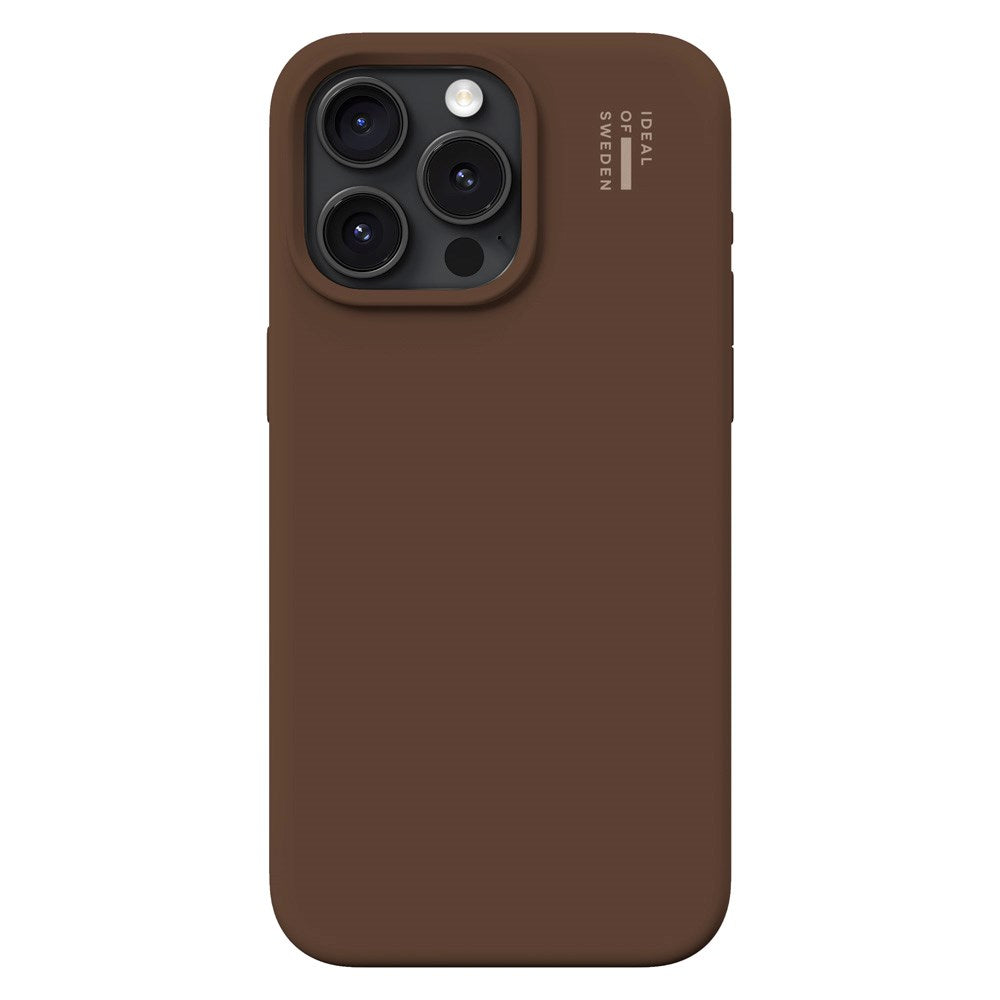 iDeal Of Sweden iPhone 15 Pro Max Silicone Deksel - MagSafe Kompatibel - Mocha Mousse