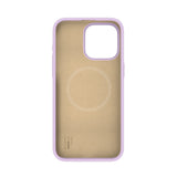 iPhone 15 Pro Max iDeal Of Sweden Silicone Deksel - MagSafe Kompatibel - Lavender Milk