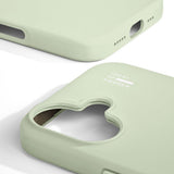 iPhone 16 iDeal Of Sweden Silicone Deksel - MagSafe Kompatibel - Sage Green