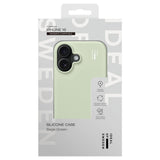 iPhone 16 iDeal Of Sweden Silicone Deksel - MagSafe Kompatibel - Sage Green