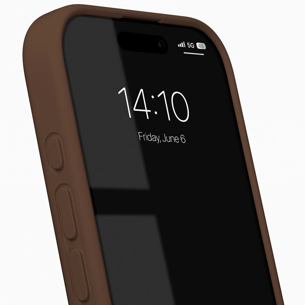 iDeal Of Sweden iPhone 16 Silicone Deksel - MagSafe Kompatibel - Mocha Mousse