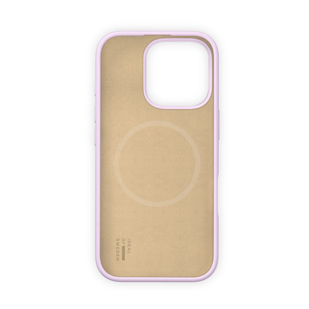 iPhone 16 Pro iDeal Of Sweden Silicone Deksel - MagSafe Kompatibel - Lavender Milk