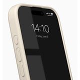 iPhone 16 Pro Max iDeal Of Sweden Silicone Deksel - MagSafe Kompatibel - Cloud Dancer