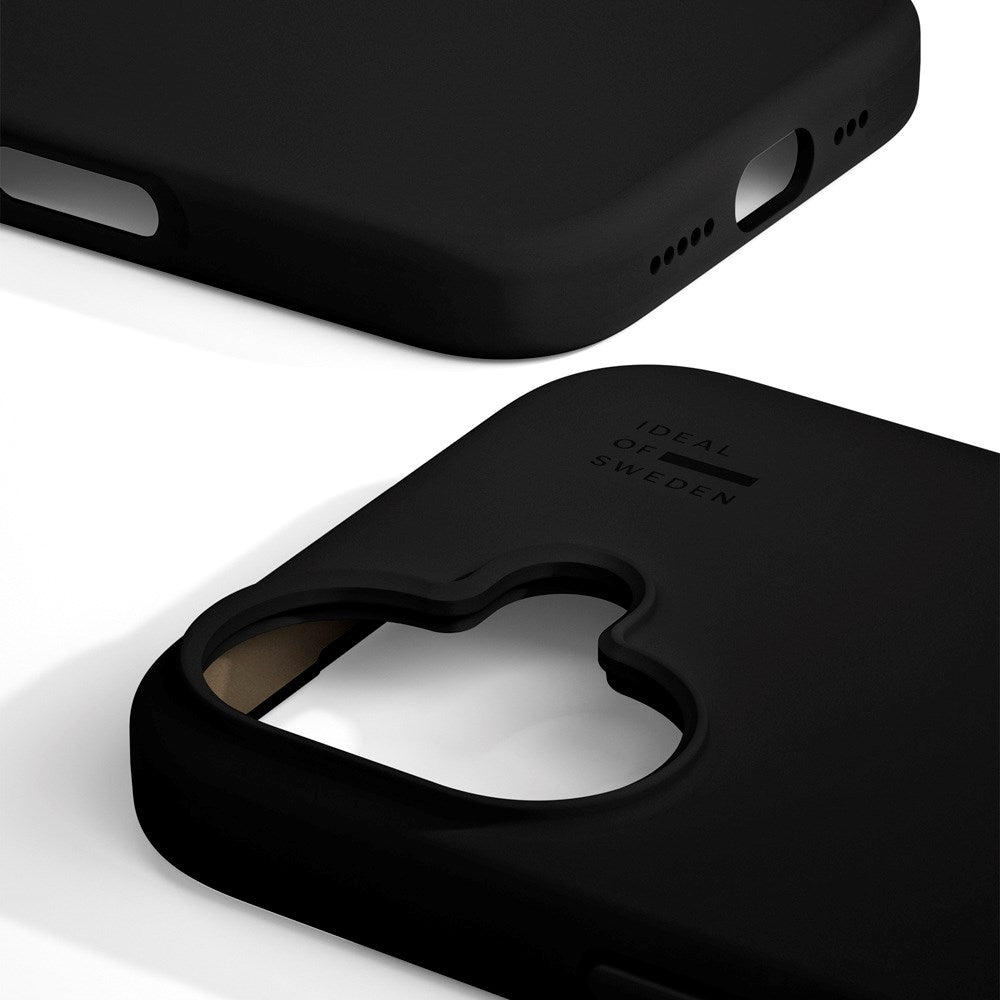 iDeal Of Sweden iPhone 17 Silicone Deksel - MagSafe Kompatibel - Black